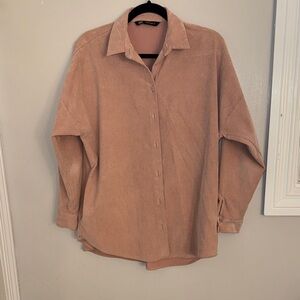 Zara Blush Pink Knit Top